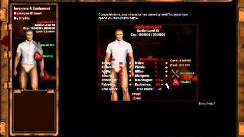 Dead Frontier Stat Reset