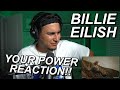 STRIPPED AND VULNERABLE :( | BILLIE EILISH "YOUR POWER" FIRST REACTION!!