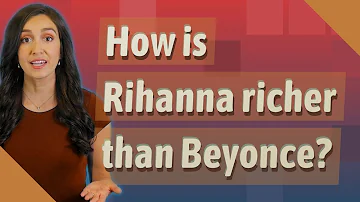 ¿Quién es más rica Beyonce o Rihanna?