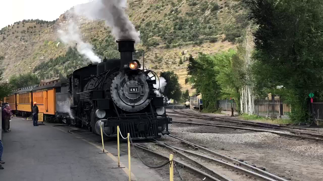 Durango & Silverton train 481 92319 YouTube