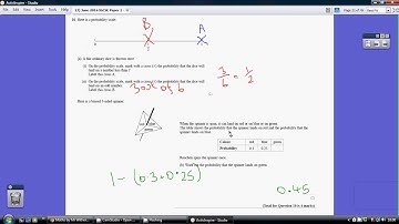 13) Edexcel IGCSE Foundation 1F - 25 May 2017 Q10