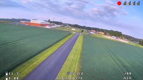 Shark Byte 200mW range test.