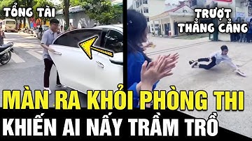 Ra khỏi phòng thi sớm, nam sinh cố 