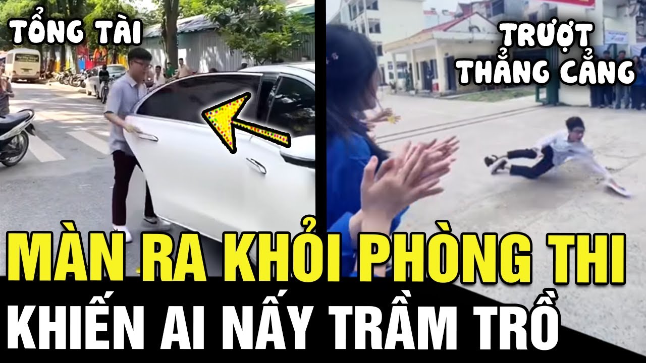 Ra khỏi phòng thi sớm, nam sinh cố 'TẠO NÉT' nhưng cái kết HƯỚNG NỘI hết phần đời còn lại | TÁM TV