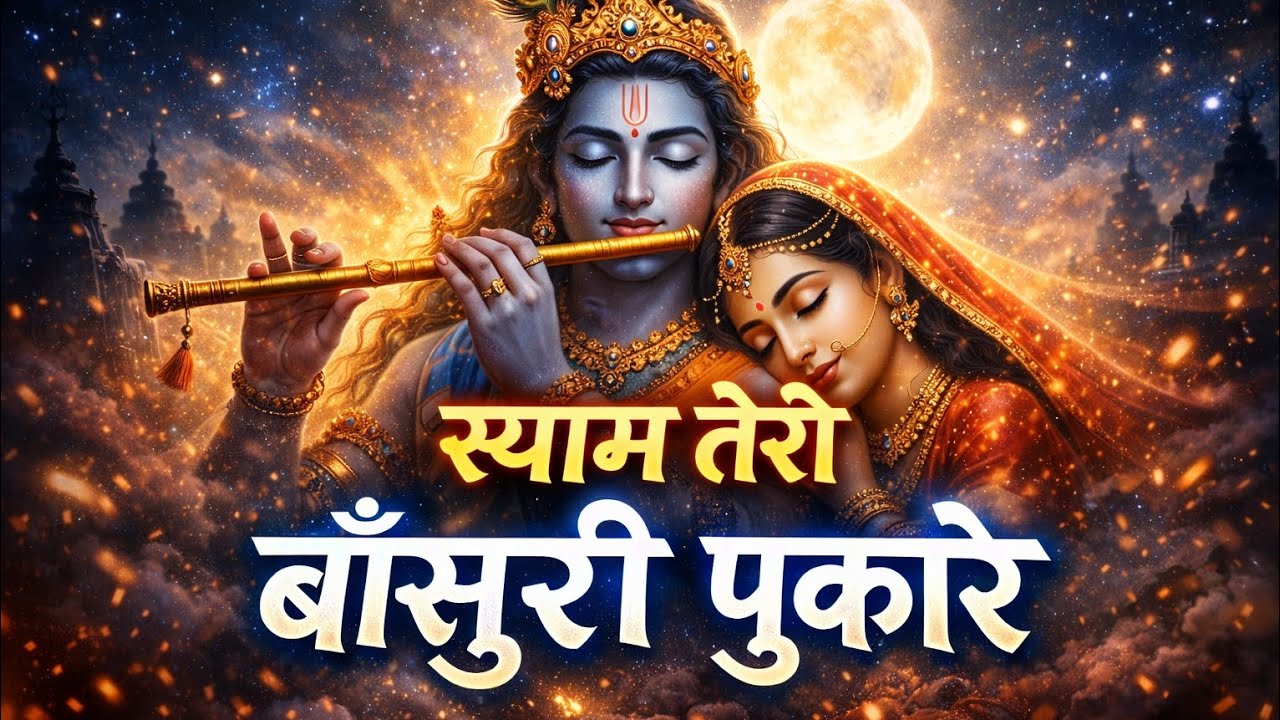 🪈  श्याम तेरी बाँसुरी पुकारे | 🪔 Radha Ka Dil, Krishna Ki Dhun  | Most Beautiful Bhakti Song 2026 ✨