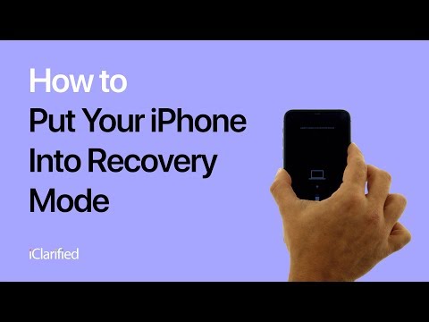 How to Put Your iPhone Into Recovery Mode (iPhone 11/XS/XR/X)