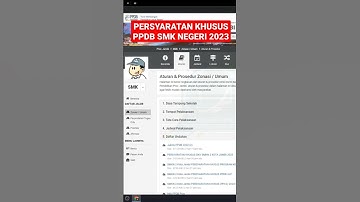 persyaratan khusus ppdb smk negeri 2023