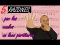 5 RAZONES por las cuales AÚN NO LEES PARTITURA.