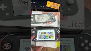 Trên tay Nintendo Switch Lite hack cài game chơi hết hè 2026