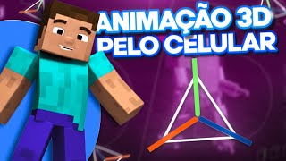 Como criar Animações 3D usando o Telefone - [Tutorial Prisma 3D]