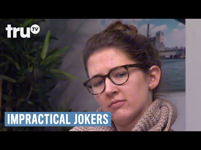 Impractical Jokers - Sal Can't Stop Laughing | truTV class=