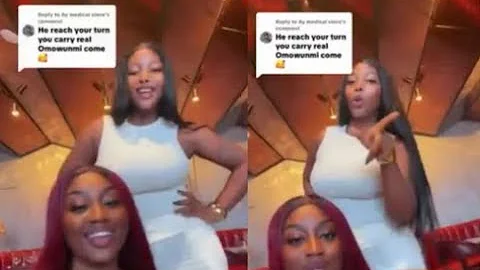 Late Mohbad's Wife, Wunmi and her friend dancing to Mohbad's song