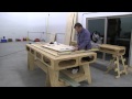 Building the Paulk Workbench: PART 2 MAKING SAW HORSE PATTERN