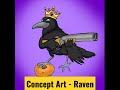 Concept art  raven