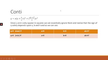 The Hessian in optimization problems
