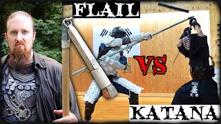 They See Him Flailin' They Hatin'... War Flail vs. Katana Fight Reaction