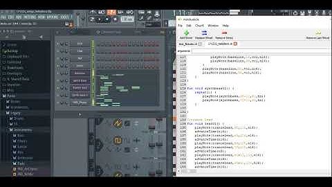 Electronic music with ChucK + FL Studio