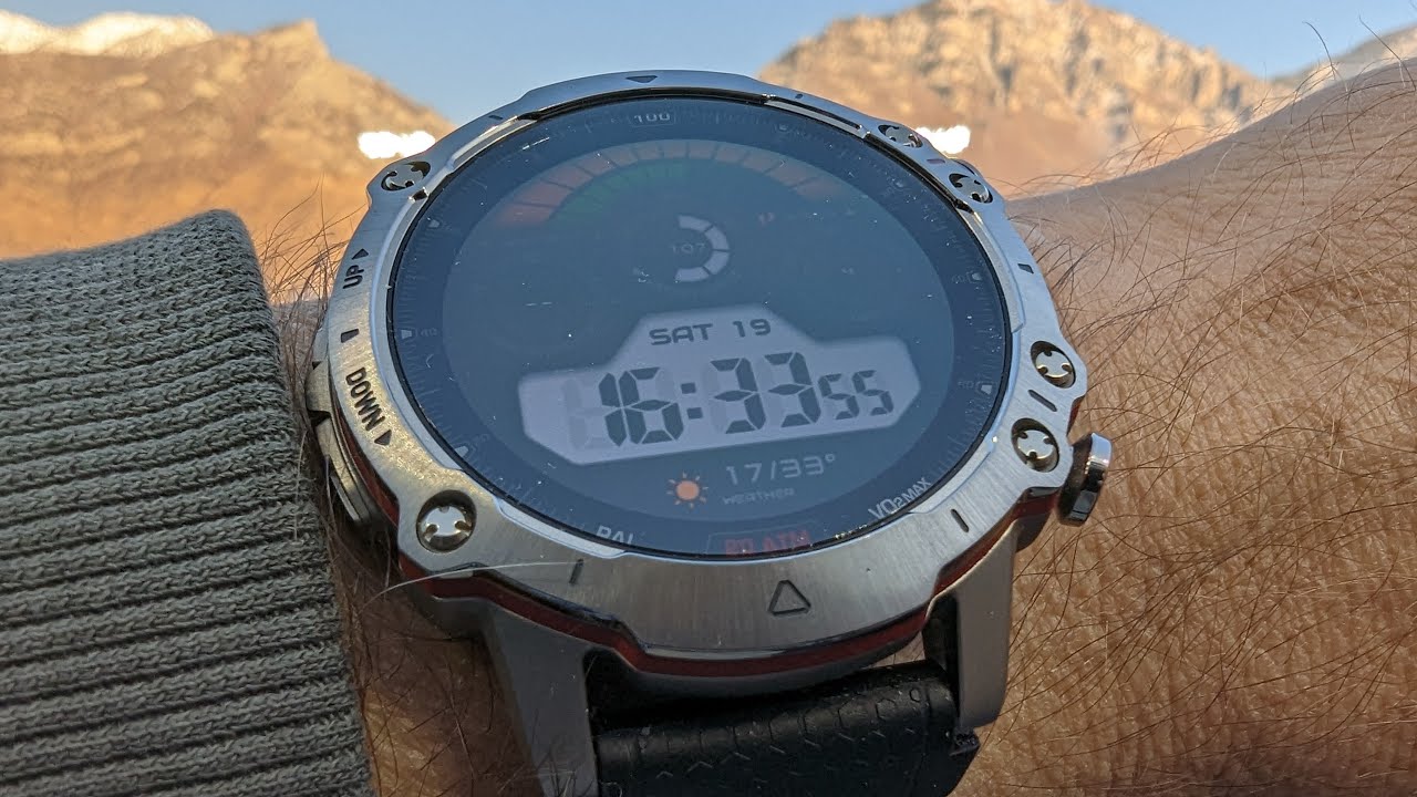 Zepp's toughest watch: Amazfit Falcon leaked with sapphire & stainless steel