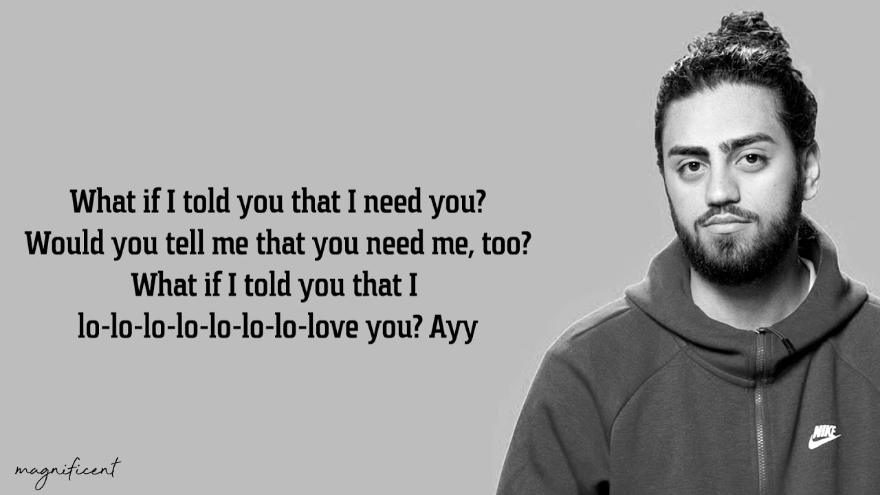 Ali Gatie - What If I Told You That I Love You (Lyrics) : Urban