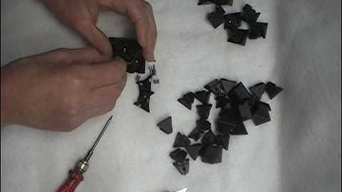 Factory made face turning Octahedron assembly pt 1