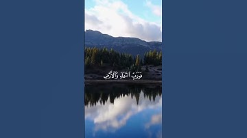 { وَفِي السَّمَاءِ رِزْقُكُمْ وَمَا تُوعَدُونَ }[ سورة الذاريات : 22 ]