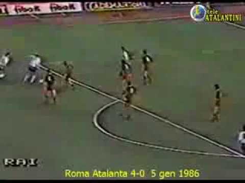 1985-86 16 Roma Atalanta 4-0  5 gen 1986 domenica sportiva