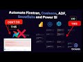 End-to-End Data Engineering Pipeline with Snowflake, Coalesce, Fivetran, ADF, Power BI