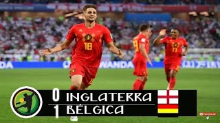 Melhores momentos de Inglaterra x Bélgica.