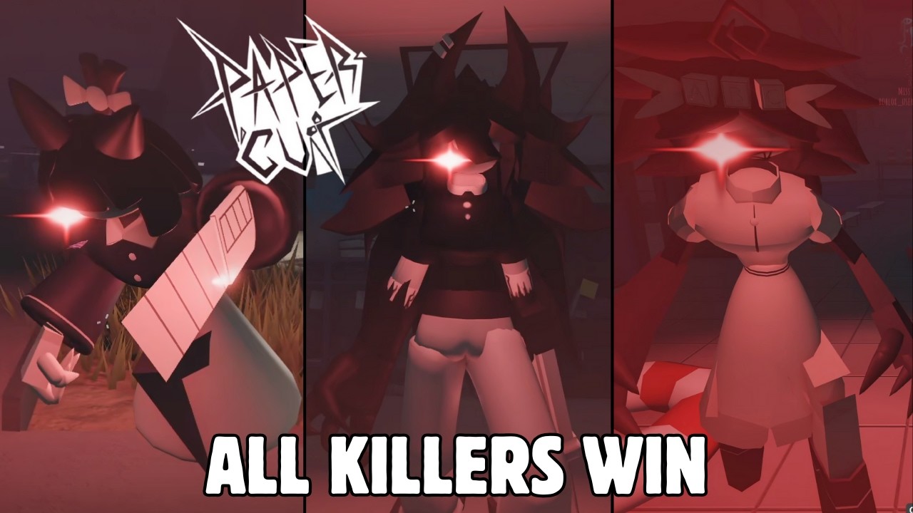 All Killers Win - Roblox Paper Cut (FPE)