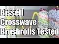 Bissell Crosswave vs  Crosswave Pet Pro Brush Rolls - Tested