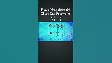 How a Neapolitan 6th Chord Can Resolve Cadential 6/4 | How Composers Use Series #musictheory