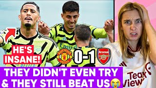 FFS Saliba Is Too Good! I Hate How Much Better Arsenal Are Than Us! Man Utd 0-1 Arsenal Reaction