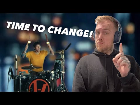 Twenty One Pilots – Drum Show  First Time Reaction (Stuck Until We Change)