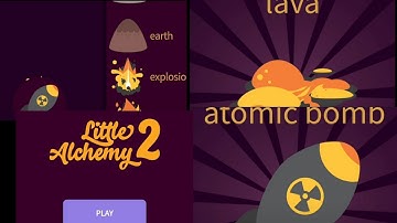 How to make atomic bombs in little Alchemy 2 | little Alchemy 2|