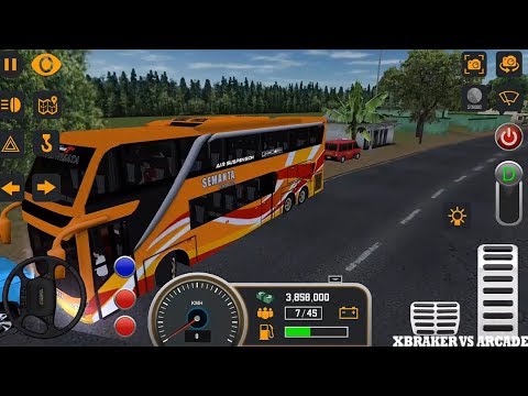 Mobile Bus Simulator 2018 - NEW Skin Bus Transporter - Android Game Play FHD