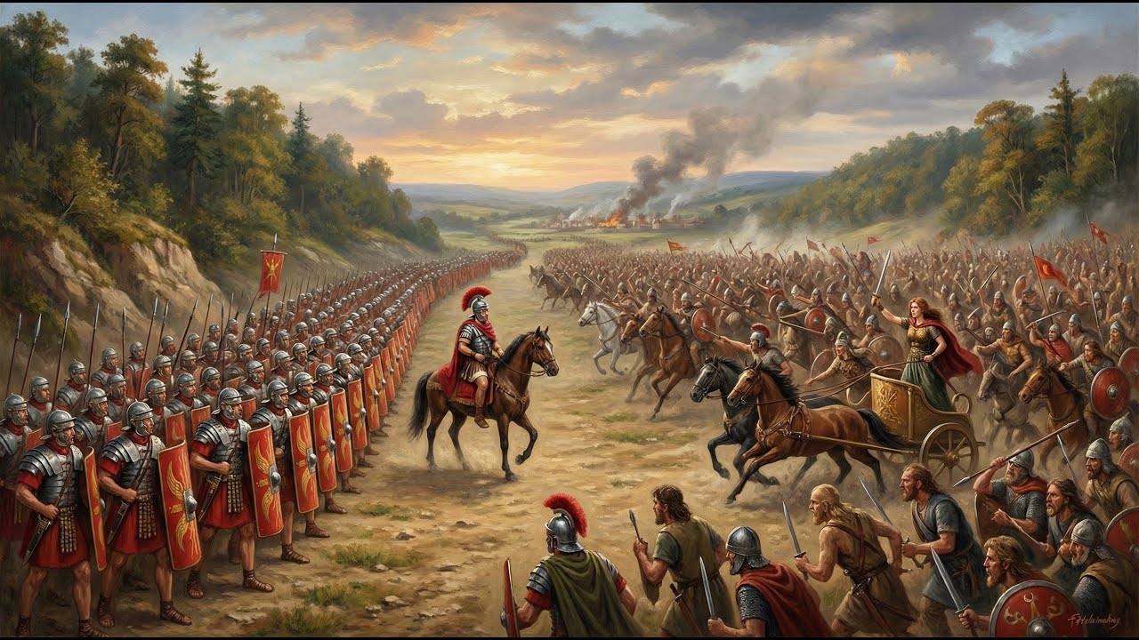 How 10,000 Romans Slaughtered 230,000 Britons: Battle of Watling Street