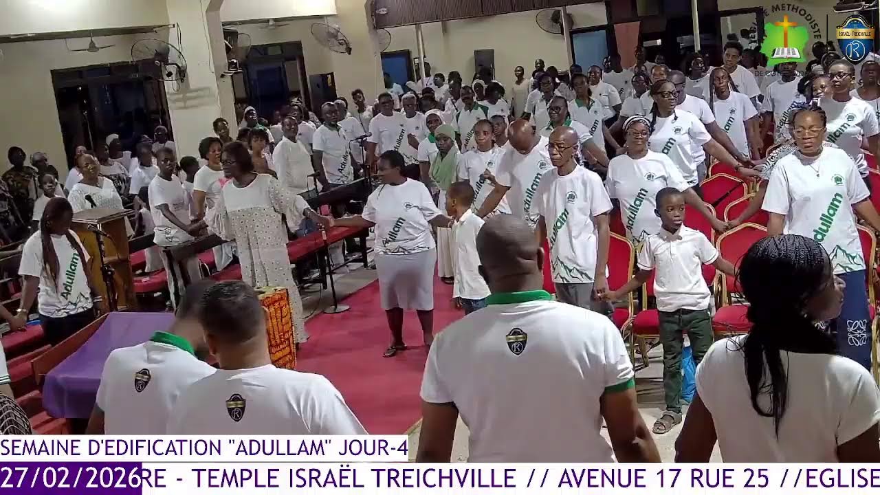 VENDREDI 27 FEVRIER 2026 SEMAINE D'EDIFICATION 