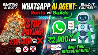 Hindi - 🚨 Stop Paying ₹10,000/mo for WhatsApp AI (Build it in n8n for ₹2,000)