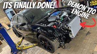 INSTALLED A $30,000 DEMON 170 ENGINE IN MY AWD HELLCAT 300! * 1 0F NONE *