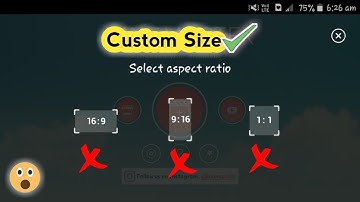 Change Aspect Ratio In Kinemaster Tamil || Custom Size || Editing Tamizhan