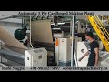 Automatic 5 ply cardboard making plant