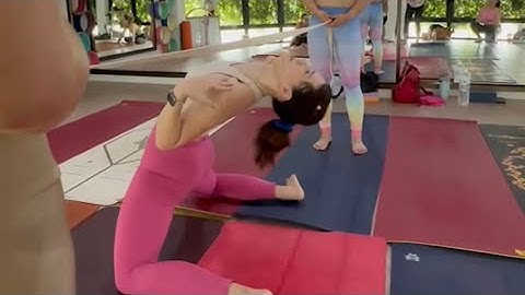 Sep,19 2023 - (2X speed)Do everything for you Camel pose #kapotasana