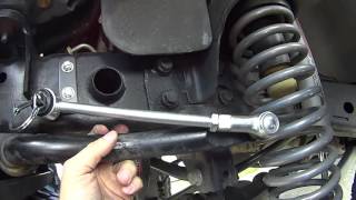 Jeep Wrangler JKU - Sway Bar Link Quick Disconnects Install - YouTube