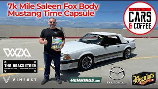 7000 Mile Saleen Fox Body Mustang Time Capsule - South OC Cars and Coffee.