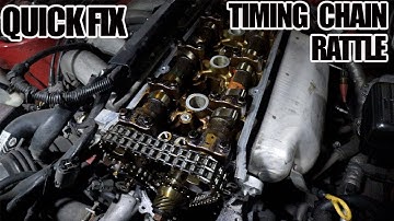 Quick fix for the infamous 240sx timing chain Rattle