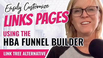 How to Customize the Links Page Templates in the HBA Funnel Builder | Link Tree Alternatives