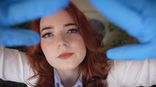 ASMR Chiropractor Exam and Readjustment