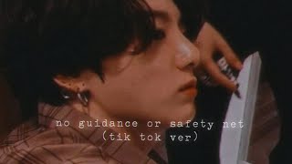 no guidance or safety net  (tik tok ver)#noguidance #safetynet #tiktok