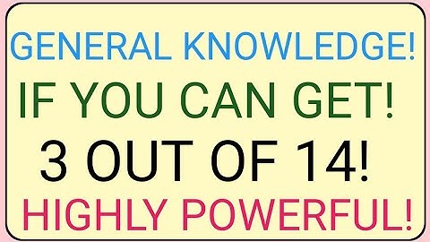 IF YOU CAN GET 2 OUT OF 20! YOUR BRAIN IS HIGHLY POWERFUL! | Path to Glory | Extreme General 