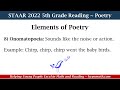 Elements of Poetry Quiz